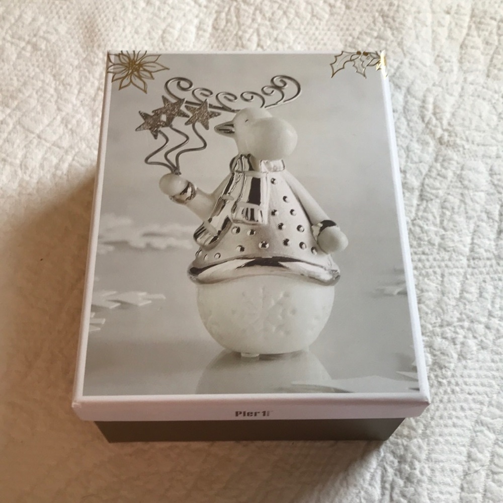 NWT Pier 1 Moose Christmas Decoration